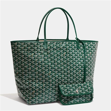 green goyard handbags.